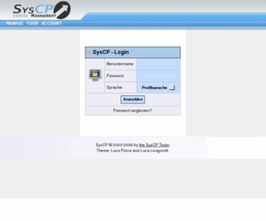 luxusreisen.mobi: SysCP
