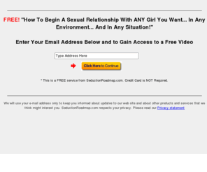 seductionroadmap.com: How to Get Laid | How to Seduce Women
