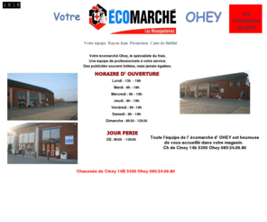 ecomarche-ohey.com: Accueil
