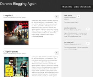 fourbaloonsfromthenight.net: Darons Blogging Again | Just another WordPress site
Just another WordPress site