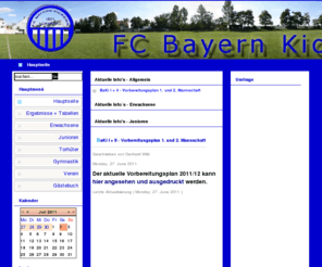bayern-kickers.de: FC Bayern Kickers - Fußball im Norden Nürnbergs
Joomla - the dynamic portal engine and content management system