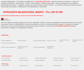 cerrajeros-majadahonda.es: Cerrajeros Majadahonda  Tlf:608.797.685, Cerrajerias Majadahonda, Cerrajeros Urgentes Majadahonda, Cerrajeros de Urgencias Majadahonda, Cerrajeros en las Rozas
Cerrajeros Majadahonda, Cerrajerias Majadahonda, Apertura de puertas Majadahonda, cajas fuertes, coches, Cerrajeros en Majadahonda 