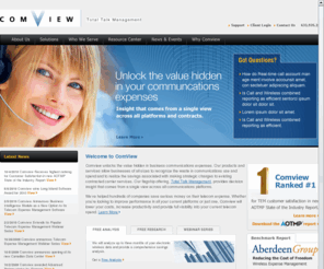 cvftp.com: Comview Total Talk Management
Comview unlocks the value hidden in business communications expenses. Our products and services allow businesses of all sizes to recognize the waste in communications use and spend and to realize the savings associated with making strategic changes to existing contracted carrier services