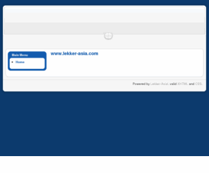 lekker-asia.com: www.lekker-asia.com
Joomla! - the dynamic portal engine and content management system