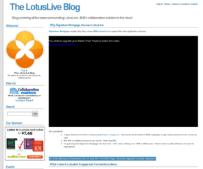 lotusliveblog.com: The LotusLive Blog
All things LotusLive, social networking, social software and web2.0