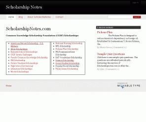 scholarshipnotes.com: Scholarship Notes

