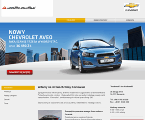 chevroletszczecin.pl: Chevrolet Szczecin - Kozłowski
Chevrolet Szczecin - Kozłowski