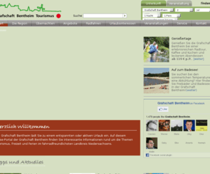 grafschaft-bentheim.com: Urlaub und Ferien in der Grafschaft Bentheim - Radfahren, Kurzurlaub, Übernachten - Grafschaft Bentheim Tourismus
Grafschaft Bentheim Tourismus e.V. Ausflugstipps und Informationen für Ihren Kurzurlaub in der Grafschaft Bentheim.
