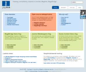 bogman.info: Training, consultancy, experts in Joomla!, Magento, MageBridge - Jira ICT
Jira ICT Open source weboplossing, website security, webserver security,consultancy, training in Joomla, Magento, MageBridge