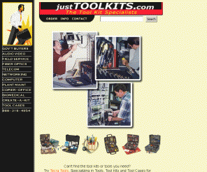 justtoolkits.com: justTOOLKITS.com - The Tool Kit Specialists
Online Store - Tool Kits for Field Service 