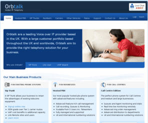 orbtalk.co.uk: Business VoIP Systems | Orbtalk VoIP
Orbtalk VoIP call management solutions - FREE calls over our voice network