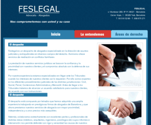 feslegal.com: Feslegal - advocats · abogados - Barcelona · Masnou · Teià
descripcio