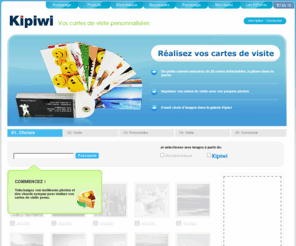 kipiwi.com: Kipiwi - Creation de carte
Avec Kipiwi, crée 25 cartes perso originales en changeant le look de chacune d'elles. Importe tes propres photos et fais éclater ta créativité !