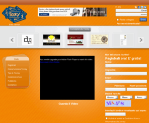 ticcky.com: Ticcky.com - Biglietti da Visita, Il Network - Home
La forza del passaparola nel primo portale sui biglietti da visita reali, per professionisti ed appassionati.