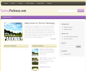 torinoparkway.com: Torino Parkway, Port St. Lucie, FL
Torino Parkway