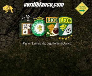 verdiblanco.com: ★★★★★Verdiblanco.com - Web de aficionados al Club León de Futbol
verdiblanco.com sitio de aficionados al club Leon