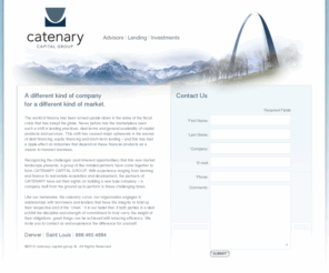 catenarycapital.com: Catenary Capital Group - Advisors | Lending | Investments
