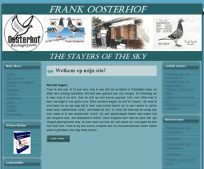 frankoosterhof.nl: Frank Oosterhof
Frank Oosterhof, duivenmelker bij Rotterdam