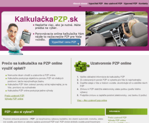 kalkulackapzp.sk: PZP online a jeho výpočet
PZP online a porovnávacia kalkulačka pre najvýhodnejšie pzp.
