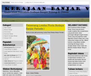 kerajaanbanjar.com: Kerajaan Banjar Virtual
Kerajaan Banjar Virtual