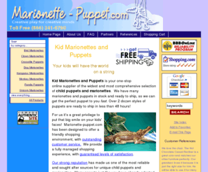 marionette-puppet.com: Marionette | String Puppet | Lion Puppet | Panda Puppet | Marionette Theater
Puppets and Marrionettes - Happiness on a String
