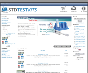 std-test-kits.com: STD Test Kits, Accurate and Easy
STD Test Kits :  - STD Tests std test, hiv test, chlamydia symptoms, hiv symptoms, gonorrhea test, syphilis test, oraquick, hepatitis