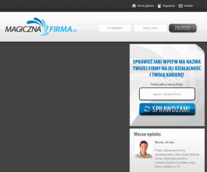 magicznafirma.pl: Magiczna Firma
symfony project