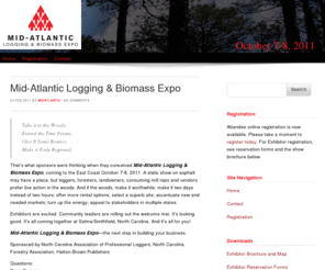 midatlantic-logging-biomass-expo.com: Mid-Atlantic Logging & Biomass Expo
An in-woods logging and biomass expo sponsored by Hatton-Brown Publishers, the North Carolina Association of Professional Loggers and the North Carolina Forestry Association