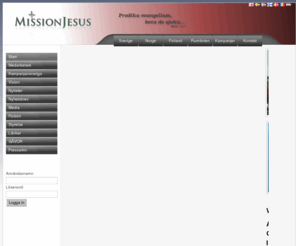 missionjesus.se: MissionJesus.se
Organisationen MissionJesus
