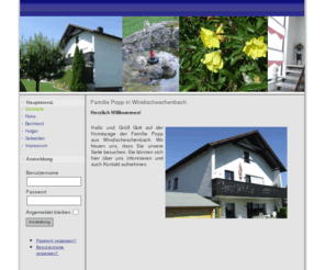 familie-popp.net: Familie Popp in Windischeschenbach
Joomla! - dynamische Portal-Engine und Content-Management-System