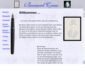 bernardcraw.net: Bernard Craw
Autorenhomepage von Bernard Craw