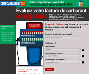 cher-carburant.com: // CHERCARBURANT.ORG // Faites respecter tous vos droits avec l'Union Fédérale des Consommateurs - Que Choisir
www.chercarburant.org, Evaluez votre facture petroliere et agissez