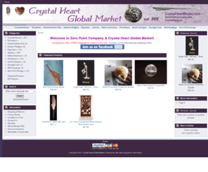 crystalheartglobalmarket.com: Crystal Heart Global Market -  , Metaphysical & Spiritual Gifts & Supplies
Crystal Heart Global Market -   :  - Candles Jewelry Crystals/Stones Smudge Fans DreamCatcher Kits Pendulums Scott's Designs Zero Point Energy Figurines Divination Native American Wall Hangings Eastern Religion metaphysical, spiritual, gifts, meditation, tarot, smudging, crystals, singing bowls, sage, incense, books, jewelry, candles