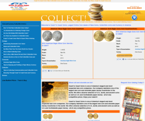 coast-to-coast-coins.com: Coast Coin's Rare Collectible Coins and Currencies, Coin dealer| Coast-To-Coast-Coins.com
Coast to Coast Coins most respected rare coin companies. Start collection rare and old coins and currency from America's largest Online coin dealer. Where old and obsolete are hot! Our company maintains one of the largest rare coin and obsolete paper money inventories in the world. We offer a diverse selection of U.S., world, and ancient coins as well as U.S. and Confederate paper money - all at very competitive prices.