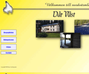 holjes.com: Site Menu
 Upplev Nordvärmland