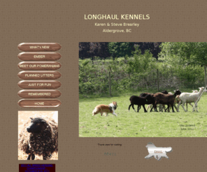 longhaulkennels.com: LONGHAUL KENNELS
Karen Brearley obedience trainer and breeder of shetland sheepdogs and pomeranians