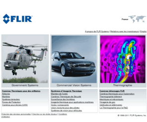 cedip-infrared.info: FLIR France | 1er Constructeur de Caméras Infrarouges,Caméras Thermiques, et Thermographie Infrarouge
FLIR thermographie infrarouge est la première gamme de caméras infrarouges industrielles spécialement développées pour les applications de Vision Thermique.