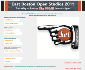 eastbostonartistsgroup.org: East Boston Open Studios
