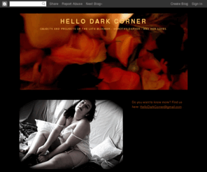 jennystanjeski.com: Hello Dark Corner
