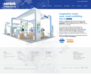 nimlok-orangecounty.com: Trade Show Displays | Trade Show Exhibits | Trade Show Services | Nimlok Orange County
Trade show displays, trade show exhibits, trade show services offered by Nimlok since 1970. Nimlok tradeshow exhibits can be custom made to create a unique tradeshow marketing experience.