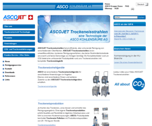 ascojet.info: Home Ascojet - ASCOJET
ASCOJET Trockeneisstrahlen - leistungsstark, schonend, umweltfreundlich,