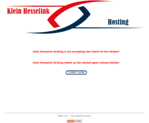 kh-hosting.info: Welkom bij Klein Hesselink Hosting. De beste en goedkoopste hosting voor particuliere
Klein Hesselink Hosting. De betaalbare webhosting voor de kleine ( particuliere). En voor al uw domein registratie's.