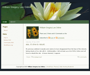 williamgregorylee.com: William Gregory Lee Online
