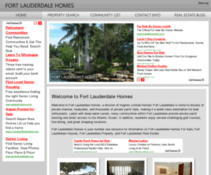 fortlauderdaleflorida-properties.com: Welcome to Fort Lauderdale Homes | Fort Lauderdale Homes For Sale, Fort Lauderdale Houses, Fort Lauderdale Property, and Fort Lauderdale Real Estate
Fort Lauderdale Homes Complete Information on Fort Lauderdale Homes For Sale, Fort Lauderdale Houses, Fort Lauderdale Property, and Fort Lauderdale Real Estate
