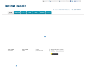 institut-isabelle.com: Institut de beauté - Institut Isabelle à Châteauroux
Institut Isabelle - Institut de beauté situé à Châteauroux vous accueille sur son site à Châteauroux