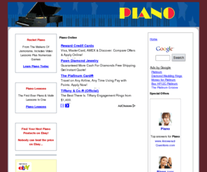 platinumplace.info: Piano Online
A large collection of piano information and resources, includes piano history, free sheet music, piano lessons. Extensive information on buying, maintaining, and learning to play piano