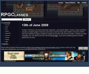 rpgclassics.com: RPGClassics 2.0
