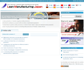 lean-manufacturing-japan.info: lean-manufacturing-japan.info
Vi proponiamo le notizie dal Giappone sul know-how della lean production