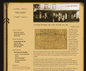 nicasiohistory.org: Nicasio History
