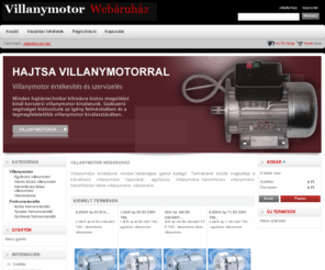 villanymotor.biz: Villanymotor Webáruház - Villanymotor Webáruház
Villanymotor webáruház